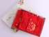 Bé nguồn cung cấp sơ sinh hộp quà tặng mùa hè phù hợp với quà tặng quần áo cotton mùa xuân và mùa hè trăng tròn bé sơ sinh đỏ