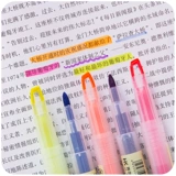 Двойная флуоресцентная флуоресцентная ручка -конфеты маркировка ручка для детей Key Thin Head Student