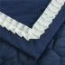 Mới Hàn Quốc ấm áp vẻ đẹp giường bao gồm bốn bộ tinh thể nhung giường massage sản phẩm được cốt lõi có thể làm logo
