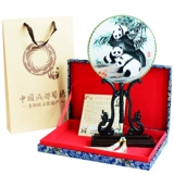 Китайская элитная вышивка, двусторонная подарочная коробка, «сделай сам», панда, китайский стиль, подарок на день рождения