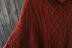Phiên bản Hàn Quốc của áo trùm đầu rộng cổ cao xoắn áo len dày tay dài áo len lười gió áo len nữ mùa đông DS áo len cổ lọ form rộng Cardigan