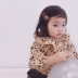 Hàn Quốc trẻ em phụ kiện tóc bé kẹp tóc bé BB clip da báo cô gái công chúa vương miện headband tóc vòng đầu dây Phụ kiện tóc