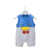 2020 new baby onesies không tay mùa hè mỏng lưới màu đỏ nam và nữ baby cute romper trẻ mới biết đi romper mùa hè - Áo liền quần