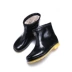Giày đi mưa nam thấp ống thanh niên giày chống nước đi phượt Rainshoes