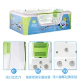 Детский бассейн для младенца для новорожденных, акриловый массажер для ванны