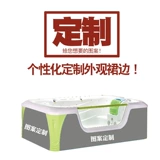 Детский бассейн для младенца для новорожденных, акриловый массажер для ванны