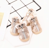 Обувь для домашних животных новая супер вспышка для ботинки для ботинки собачьи туфли для домашних животных -устойчивая анти -славитная обувь XB1791/72