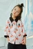 Pear Xiaoxian quần áo trẻ em gái 2020 mùa xuân mới in anh đào tươi áo thời trang Hàn Quốc - Áo sơ mi