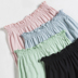 Pajama quần của phụ nữ quần cotton mùa xuân và mùa hè phần mỏng bàn chân nhỏ kích thước lớn đóng miệng cotton Nhật Bản và Hàn Quốc quần nhà giản dị có thể được đeo Quần tây