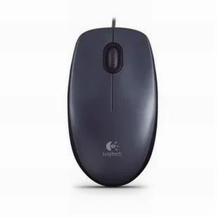 Оригинальная мышь Logitech M90 для ноутбука с фотоэлектрическим сенсором, проводная USB-мышь