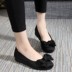 Mới nữ Hàn Quốc phiên bản thấp để giúp nông miệng của phụ nữ đôi giày cũ Bắc Kinh giày vải cúi giày làm việc phẳng peas giày giày của phụ nữ Giày cắt thấp