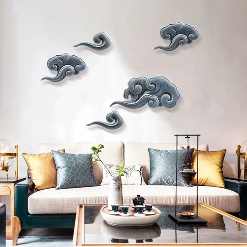 Трехмерное ретро отельное украшение для гостиной, настенная подвеска, китайский стиль