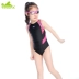 Quần áo trẻ em chuyên nghiệp Anh quốc công chúa cô gái trẻ lớn học sinh tham gia đào tạo thể thao cô gái đồ bơi - Bộ đồ bơi của Kid Bộ đồ bơi của Kid