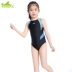 Quần áo trẻ em chuyên nghiệp Anh quốc công chúa cô gái trẻ lớn học sinh tham gia đào tạo thể thao cô gái đồ bơi - Bộ đồ bơi của Kid