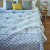 Ins nhỏ tươi giường bông bao gồm điều hòa không khí chăn 1.5 m 1.8 m bông tấm duy nhất mảnh sofa đệm leo mat Khăn trải giường