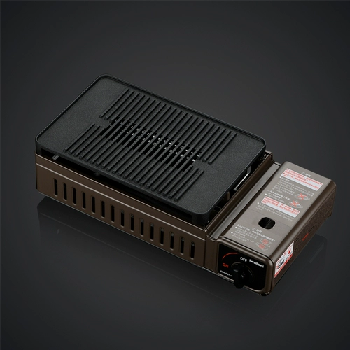 Qianshi Barbecue Plant Card -Тип печи на открытом воздухе Небольшая портативная газовая печь Мини барбекю Газовая печь Дом