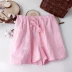 Mùa hè bông đồ ngủ của phụ nữ năm quần đôi gạc lỏng kích thước lớn quần short nhà giản dị mảnh duy nhất phần mỏng ngọt ngào quần lót nam Quần tây