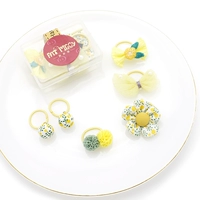 Желтый сломан пять -все -протечный цветок (6/коробка)