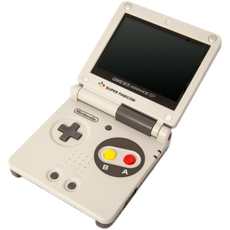 Оригинальная портативная игровая консоль Nintendo GBA SP GBASP складная и переворачивающаяся на ладони