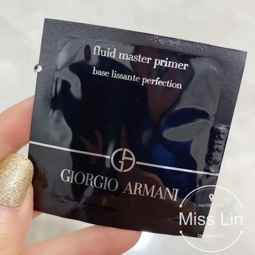 Armani, база под макияж, холст, 1 мл, пробник, 2020 года, 12 мес.