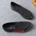 Giày vải mới Giày nam mùa xuân Phiên bản Hàn Quốc của thủy triều một đôi giày lười Giày lười Giày đế xuồng hoang dã - Plimsolls