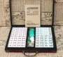 Mahjong Box Tiếng Anh Mahjong Xuất khẩu Mahjong Tour Mahjong Ký túc xá Mahjong với Hộp Da Cổ - Các lớp học Mạt chược / Cờ vua / giáo dục cờ vua cao cấp