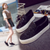 Giày xuân 2018 mới giầy bốt nữ Plimsolls