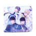 Black Deacon Destiny Game Sword Frenzy Love and Producer Cartoon Anime Surrounding Student Wallet Men and Women Short sticker cute đồ ăn Carton / Hoạt hình liên quan