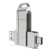 Двойной вращающийся вращающийся твердотельный диск USB3.2/Тип-C Высокоскоростная передача.