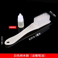 Стиль одна белая пластиковая ручка нано