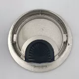 Пяти -буржуазная стольная проводная коробка циркулярная крышка сплавного сплава φ60. Тоннее снятие наличных толщиной 1 мм 1 мм