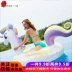Mới sequin Xiaomabao bơm hơi ngồi 0 cưỡi pha lê kỳ lân bơm hơi nổi giường nước bơi vòng kỳ nghỉ hàng nổi - Cao su nổi phao bơi trẻ em Cao su nổi