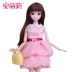 Anli 5 Li bộ đồ chơi trẻ em ăn mặc nhà búp bê hộp quà lớn Barbie búp bê bàn ​​trang điểm công chúa giấc mơ - Búp bê / Phụ kiện