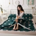 2019 mới xách tay satin dài chủ yếu cotton khách sạn qua túi ngủ bẩn cotton du lịch 0 khách sạn kinh doanh khăn trải giường đôi - Túi ngủ