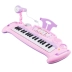 Đàn piano điện tử cho trẻ em có micro cô gái giáo dục sớm chơi piano ba trong một - Đồ chơi nhạc cụ cho trẻ em
