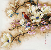 Su thêu DIY kit người mới bắt đầu dòng có thể hướng dẫn các nhãn hiệu Tô Châu thêu sơn trang trí Qingyun Magnolia