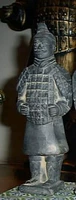 Terracotta Warriors Grey 12 см ремесленных подарков