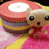 НЕ -СВОЙНАЯ СДОВКА DIY RIBBON RIBBON GRID GRID GRID Пропускная способность 12 мм 0,8 Юань составляет 1 метр.