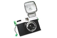 Máy ảnh LOMO DianaF + Hong Meow Panda Phiên bản đặc biệt Biến Máy ảnh Polaroid Eyelet instax square sq1