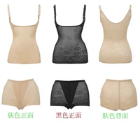 Bộ hoàn chỉnh của bộ đồ định hình cơ thể mùa hè mỏng corset eo đặt quần lót cotton