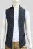 Mùa xuân và mùa hè mỏng của nam giới không tay cardigan vest vest cá tính Hàn Quốc hoang dã đan áo khoác nam bên ngoài vest