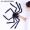 Halloween đạo cụ trang trí lễ hội ma cung cấp vải nhện 1,5 m 3 m mạng nhện đen trắng - Sản phẩm Đảng / Magic / Hiệu suất quần áo halloween