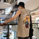 Mùa hè les đẹp trai T trai thể thao hoang dã mồ hôi vest mặc lỏng Hàn Quốc phiên bản của xu hướng hip hop tide thương hiệu không tay T-Shirt Lót