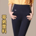 Mùa thu và mùa đông mặc quần legging cộng với quần nhung nữ size lớn co giãn chân dày quần bút chì cho mẹ trung niên áo kiểu trung niên u50 Quần áo của mẹ