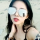 Đường phố mới chụp kỳ nghỉ kính khung khuôn mặt lớn lái xe kính mát triều nữ Hàn Quốc phiên bản của mạng hoang dã đỏ hồng phân cực kính mát