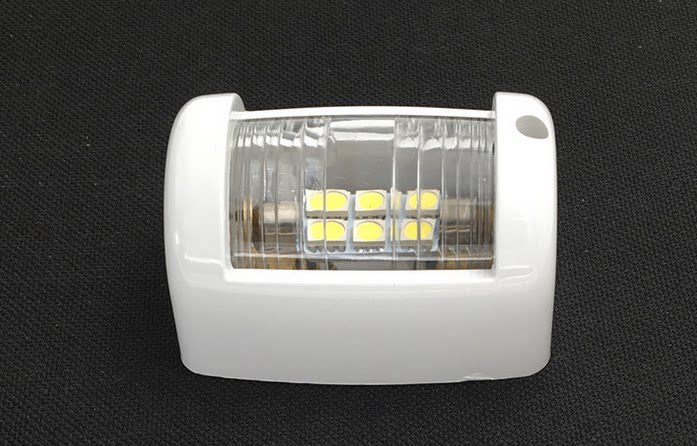 [12V  LED游艇 航行信号灯 白光 135°发光角]