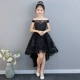 Cô gái từ vai váy dạ hội công chúa váy cô gái sinh nhật catwalk piano trang phục hoa cô gái váy cưới