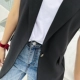 Bộ vest vest nữ mùa xuân và mùa thu Hàn Quốc thời trang áo vest giảm béo mỏng vest nhỏ trong bộ vest dài tay shop quần áo nữ Áo vest