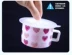 Nhật Bản KM nắp cốc silicon sáng tạo nắp cốc nước không độc hại nắp nhựa cốc nhựa niêm phong nắp cốc chống rò rỉ - Tách