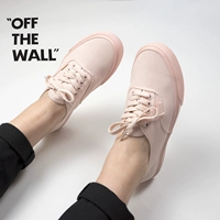 Vans Vans mùa hè thời trang mới nhỏ tươi thấp để giúp màu hồng nhạt Giày vải thông thường giày the thao nam hàng hiệu